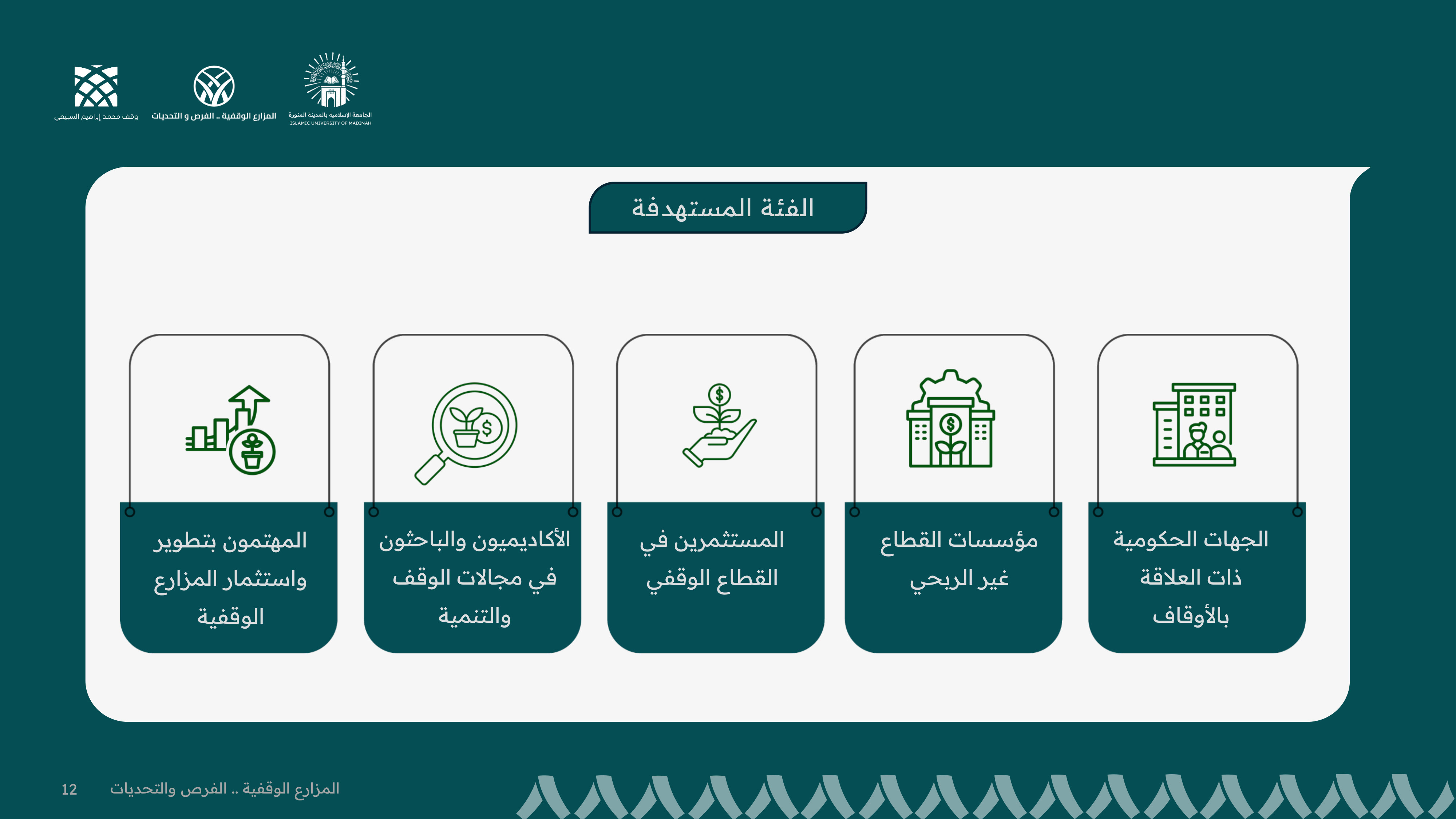 الفئة المستهدفة